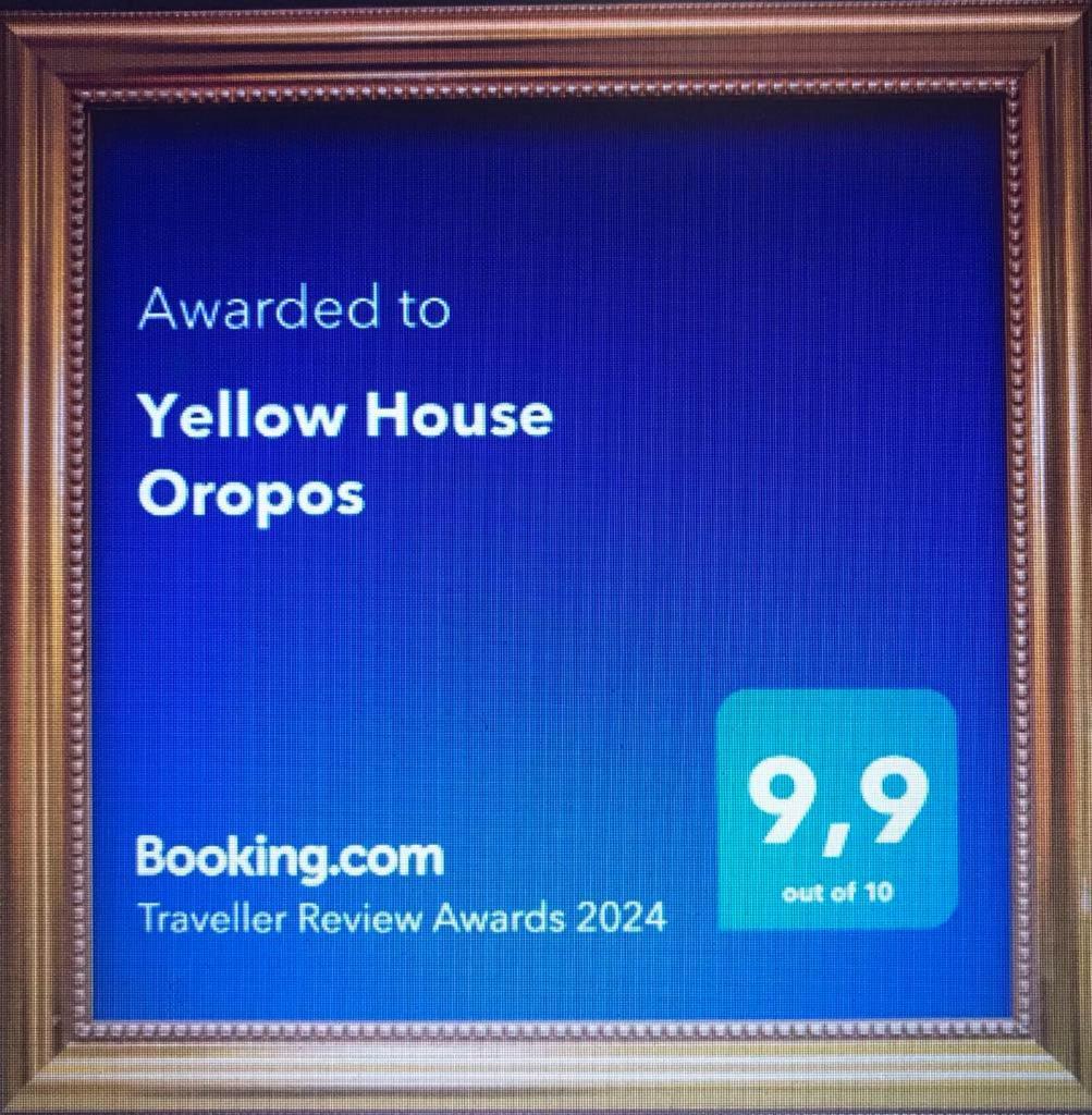 Yellow House Oropos Nea Palatia Εξωτερικό φωτογραφία